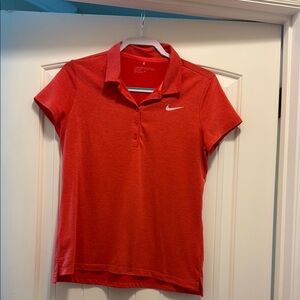 Nike Women's Red Golf Polo Shirt ⛳️